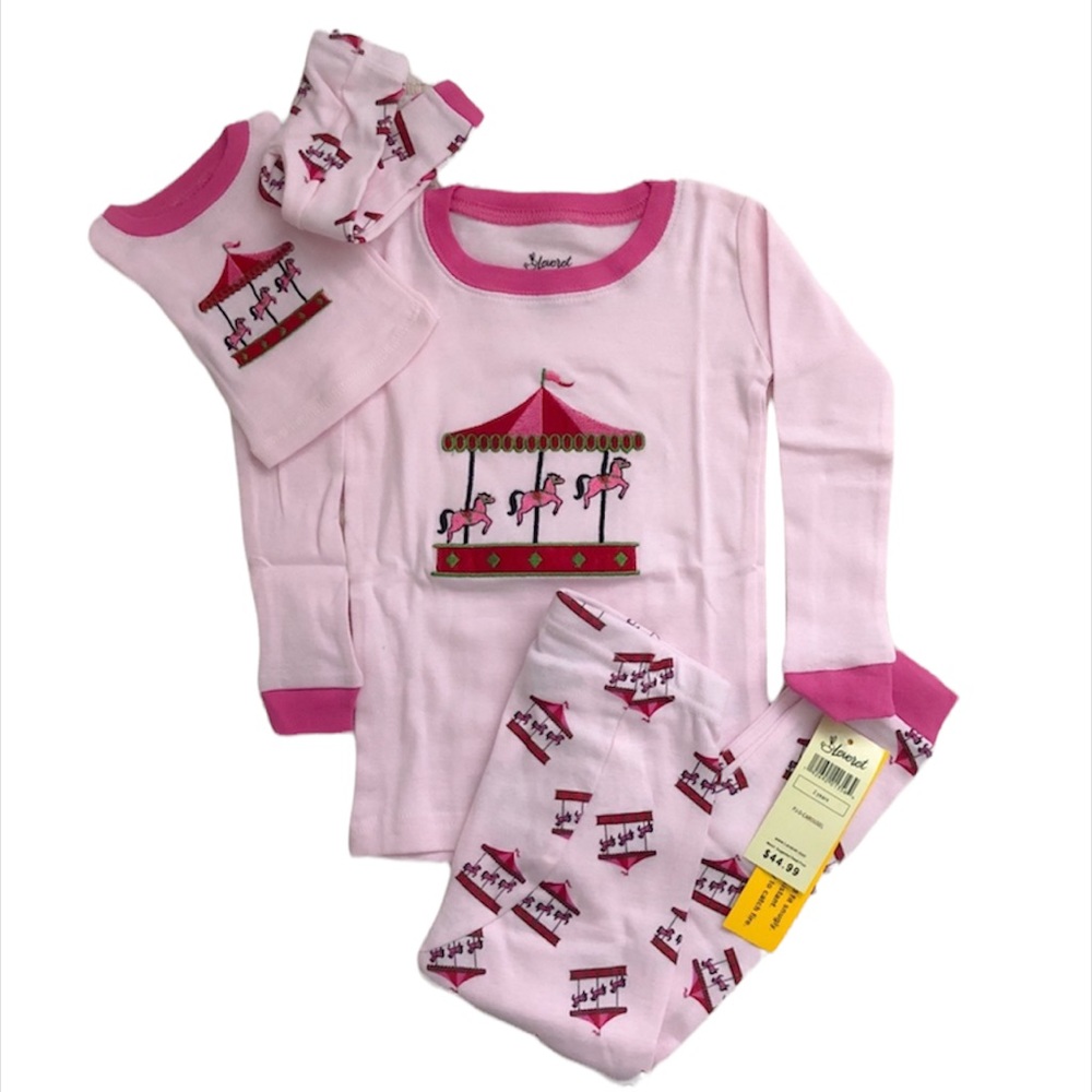 NWT Leveret matching toddler and doll pajamas